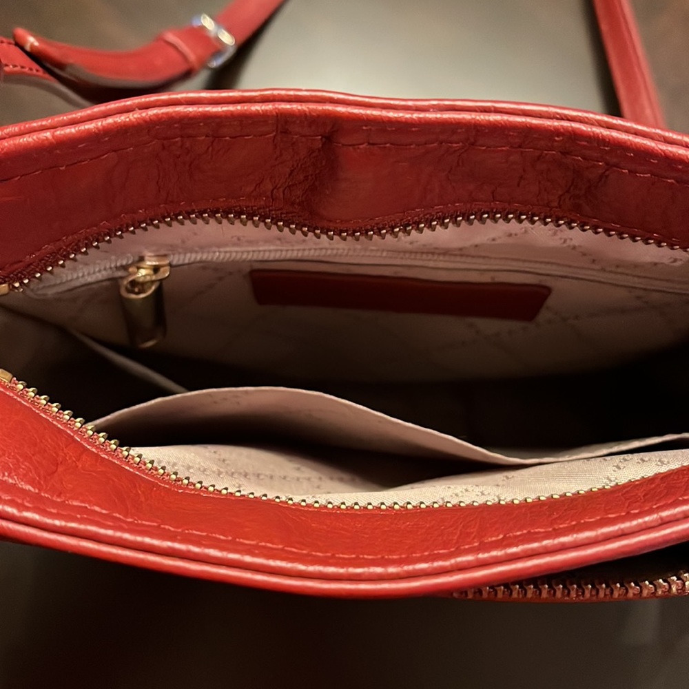 Talbots Rust Colored Crossbody - image 4